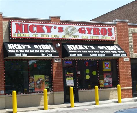 Nicky's gyros - Nickys serves authentic gyros at an affordable price. I... More. Rated 4 / 5. 3/14/2020 Jolee S. ...